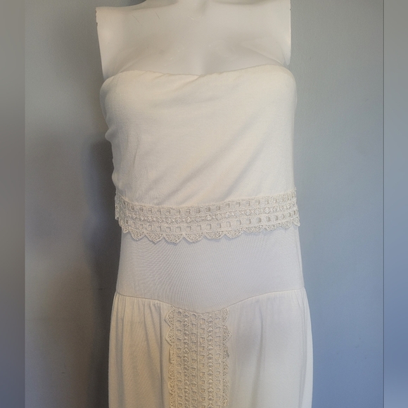 The Collection by L Space Tube Dress with Flounce and Lace Detail, VGUC, Size L - Picture 2 of 7